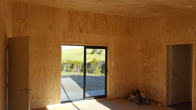 one bedroom cabin view off grid