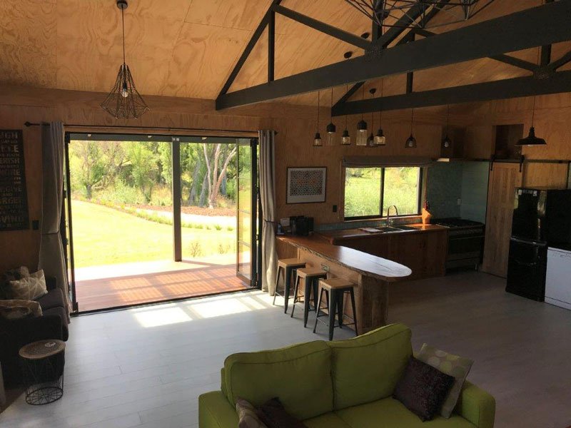 Living Room two bedroom barn style dwelling